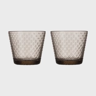 Iittala Tundra drinkglas 29 cl 2-pack Linnen