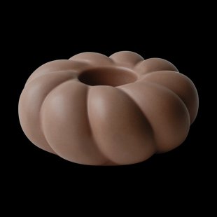 DBKD Twine waxinelichtjeshouder Ø14 cm Nougat