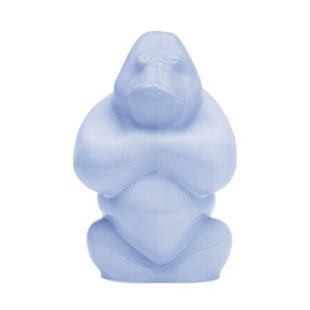 Kosta Boda Gabba Gabba Hey sculptuur 120 mm Aloha blue