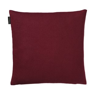 Linum Pepper kussensloop 40x40 cm Bourgondisch rood
