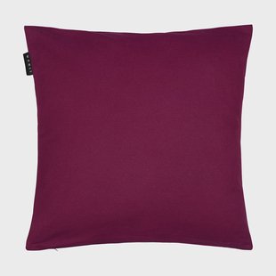 Linum Annabell kussenhoes 50x50 cm Bourgondisch rood