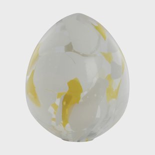 Lene Bjerre Murina decoratie-ei 30 cm White-mellow