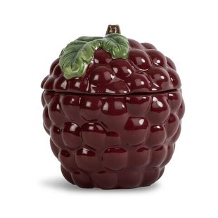 Byon Druif schaal met deksel Paars