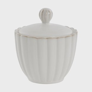 Lene Bjerre Camille suikerschaal Off White