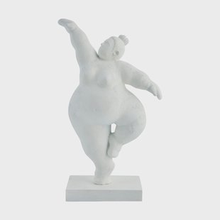 Lene Bjerre Serafina decoratie vrouw op teen 28,8 cm White