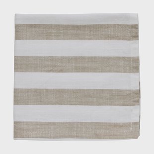 Lene Bjerre Olivia katoenen servet 40x40 cm Off White-Linen