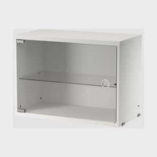 String String vitrinekast Wit, 58x30 cm