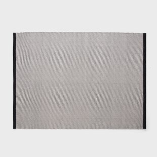 HAY Bias vloerkleed 200x300 cm Black tint