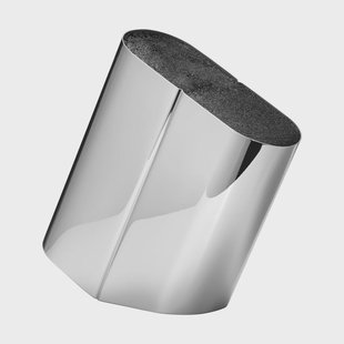 Georg Jensen Alfredo messenhouder Roestvrij staal-zilver