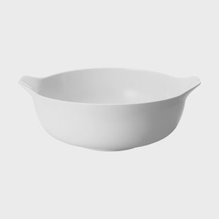 Georg Jensen Koppel serveerschaal large Ø22 cm Wit