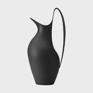 Georg Jensen Koppel kan mini 20 cl Roestvrij staal - midnight black