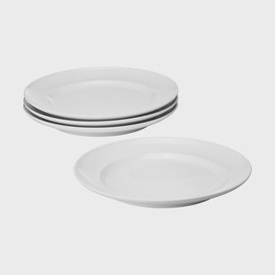 Georg Jensen Koppel dinerbord Ø27 cm 4-pack Wit