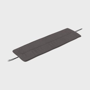 Muuto Linear steel bench pad110x32,5 cm Dark grey