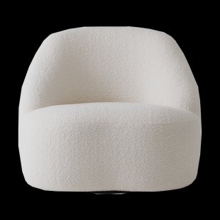 &Tradition Margas LC2 fauteuil Karakorum 001-black swivel