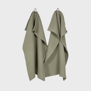 Himla Hetty keukenhanddoek 50x70 cm 2-pack Sage