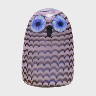 Iittala Birds by Toikka kleine uil Lichtlila