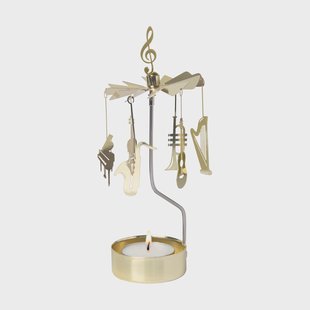 Pluto Design Musik engelenspel Goud-metaal