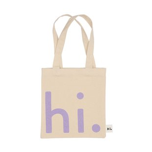 Design Letters Design Letters Little hi. tas Purple