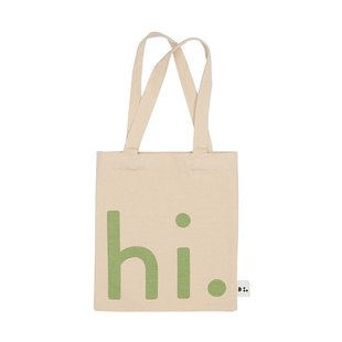 Design Letters Design Letters Little hi. tas Green