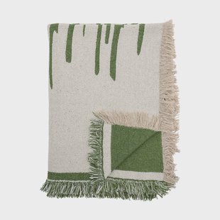 Bloomingville Haxby plaid 130x160 cm Green Bloomingville Haxby plaid 130x160 cm Green