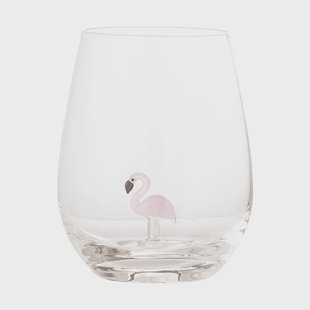 Bloomingville Misa drinkglas 56 cl Clear-flamingo