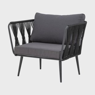 Bloomingville Pavone loungestoel Black