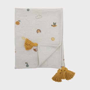 Bloomingville Agnes plaid 80x100 cm Nature