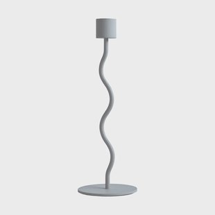 Cooee Design Curved kandelaar 23 cm Pale blue