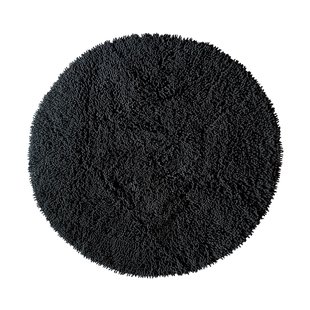Etol Design Rasta vloerkleed rond Ø120 cm Zwart