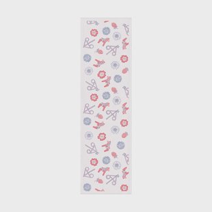 Ekelund Linneväveri Dalasommar tafelloper 35x120 cm Blauw-rood