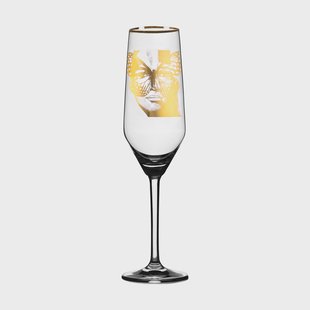 Carolina Gynning Golden Butterfly champagneglas 30 cl Gold