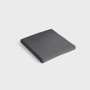 HAY Kussen voor Type Chair stoel Black stripe