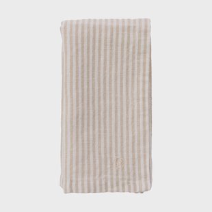 ERNST Ernst servet smal gestreept 40x40 cm Beige-wit ERNST Ernst servet smal gestreept 40x40 cm Beige-wit