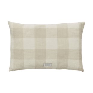 OYOY Chess kussenhoes lang 58x60 cm Clay