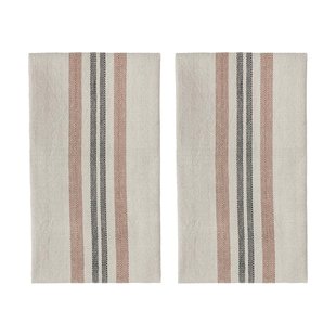 OYOY Linu keukenhanddoek 2-pack Caramel