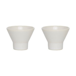 OYOY Yuka eierdopje 2-pack Offwhite