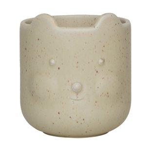 OYOY Bear bloempot Reactive Olive