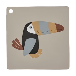 OYOY Toucan placemat Clay