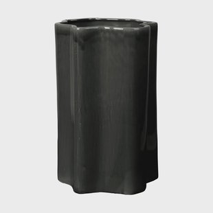 Broste Copenhagen Sonja bloempot H:55 cm Dark green