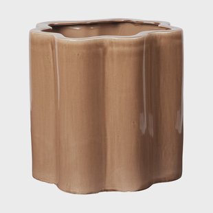 Broste Copenhagen Sonja bloempot H:36 cm Brown Broste Copenhagen Sonja bloempot H:36 cm Brown