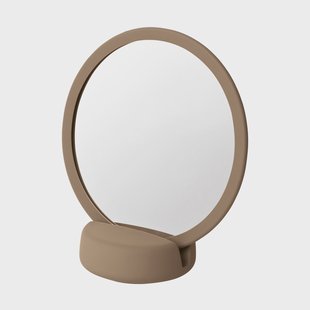 blomus Sono Vanity spiegel keramiek Ø17 cm Beige