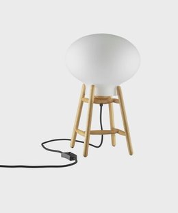 FDB Møbler U4 Hiti tafellamp Opal-oak nature lacquered