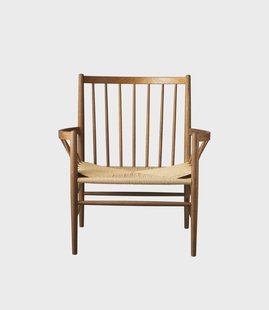 FDB Møbler J82 Lounge stoel Smoked oak oiled-nature