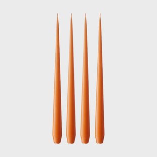 ester & erik ester & erik kaars 4-pack mat Mild orange 16, 42 cm