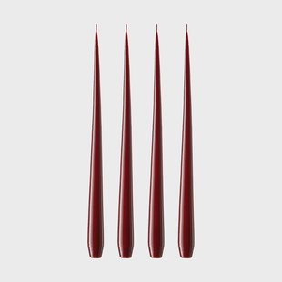 ester & erik ester & erik kaars 4-pack gelakt Deep wine 44/2, 42 cm ester & erik ester & erik kaars 4-pack gelakt Deep wine 44/2, 42 cm
