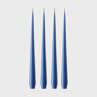 ester & erik ester & erik kaars 4-pack gelakt Cornflower 48, 42 cm