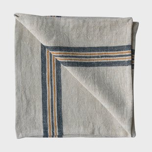 Tell Me More Astrid linnen servet 50x50 cm Mustard