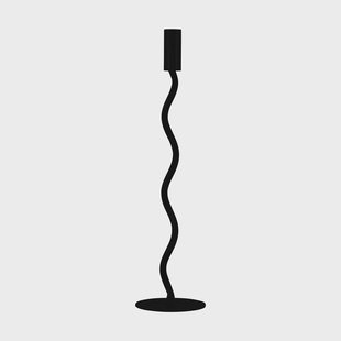 Globen Lighting Twist 50 tafellampvoet Zwart