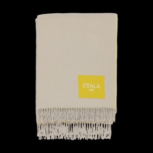 Iittala Play plaid 130x180 cm Beige-geel