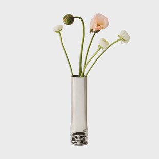 Design House Stockholm Hydraulic vaas 25 cm Stainless Steel